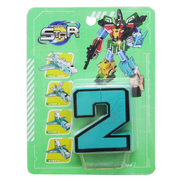 Трансформер Цифры два MiC (188-181Y) (184375) – игрушки с