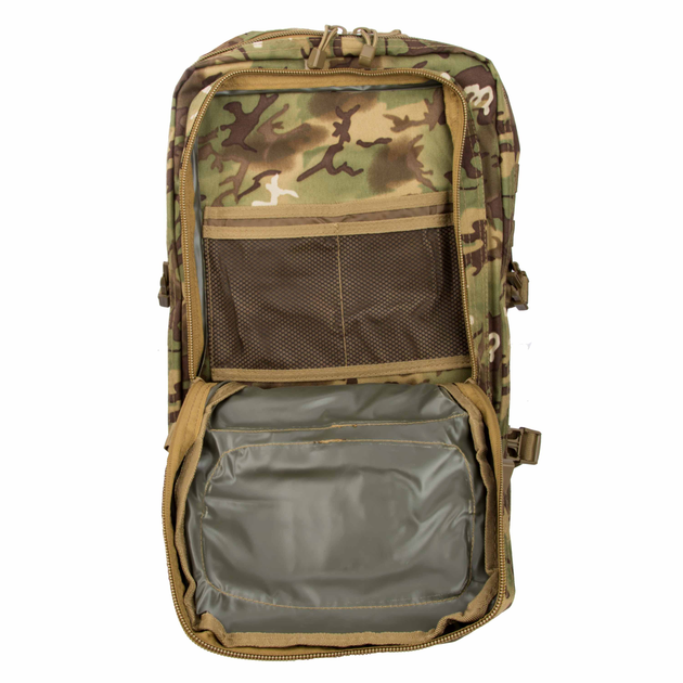 Рюкзак тактический Mil-Tec US Assault Pack II 36 л Аrid-woodland - изображение 2