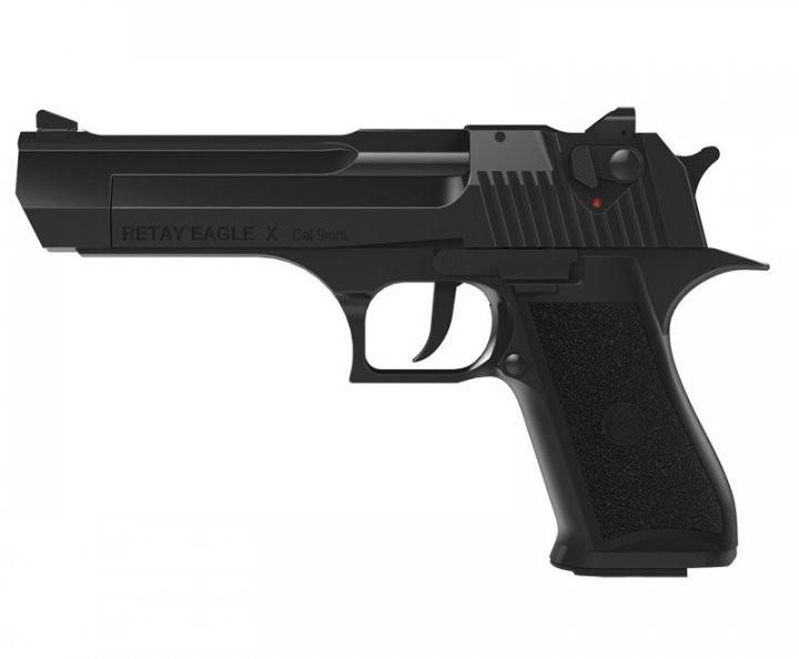 Пистолет стартовый Retay Eagle X кал. 9 мм black 11950377 - изображение 1