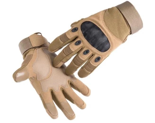 Закрытые тактические перчатки Песчаные Размер L (2105224215) - изображение 1