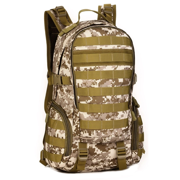 Рюкзак тактический, штурмовой 30л Protector Plus S416 brown pixel - изображение 1