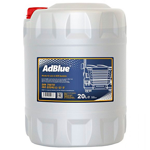Жидкость Mannol 3001 AdBlue мочевина 20л – фото, отзывы, характеристики ...