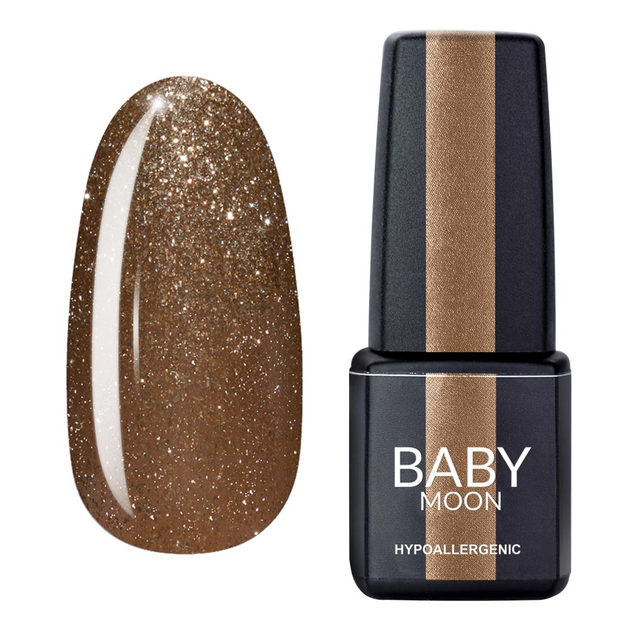 Гель лак Baby Moon Dance Diamond Gel polish №015 золотисто-бежевый с ...