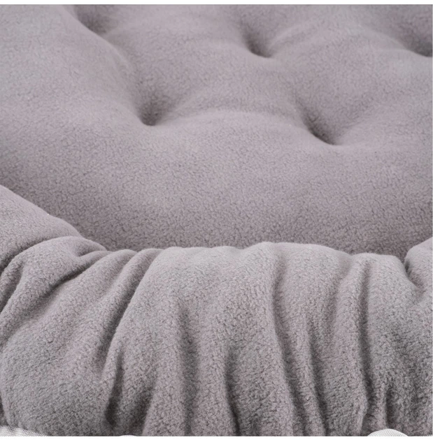 Legowisko dla psów i kotów FX Home okrągłe 56x56 x10 cm Grey (2820000013156) - obraz 6