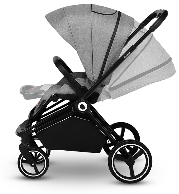 Универсальная коляска 2 в 1 Lionelo Mika 2in1 Grey Stone (5903771701754) - изображение 5