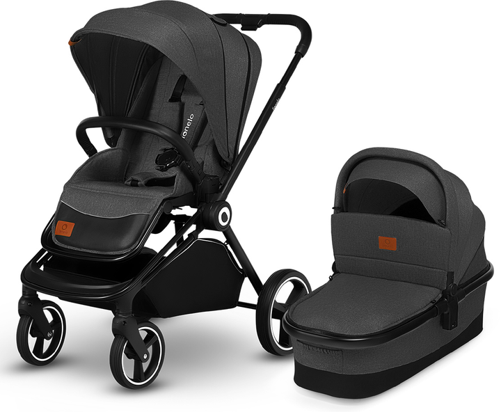 Универсальная коляска 2 в 1 Lionelo Mika 2in1 Grey Graphite (5903771701761) - изображение 15