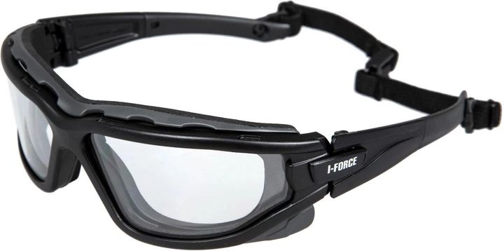 Захисні тактичні окуляри Pyramex I-FORCE Clear Antifog (8149920002960) - зображення 1