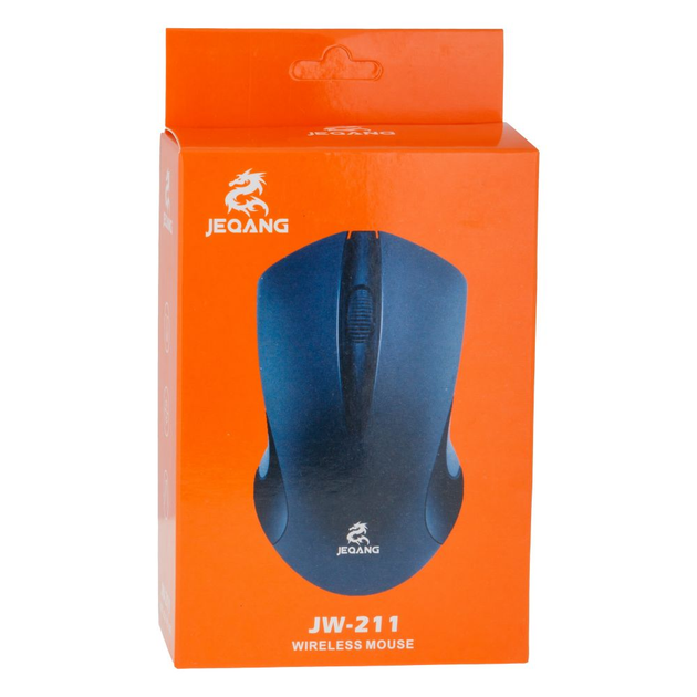 Wireless Миша JEQANG JW-211 Колір Чорний - изображение 2