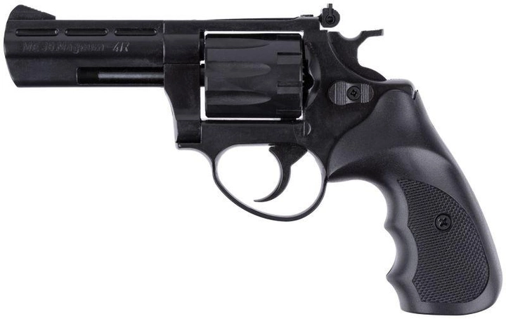 Револьвер под патрон Флобера Cuno Melcher ME 38 Magnum 4R (черный, пластик) (1195.00.19) - изображение 1