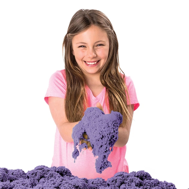 Кинетический песок Wacky-tivities Kinetic Sand Замок из песка 454 г Фиолетовый + формочки и лоток (71402P) - Фото 6 Кинетический песок Wacky-tivities Kinetic Sand Замок из песка 454 г Фиолетовый + формочки и лоток (71402P) - изображение 6