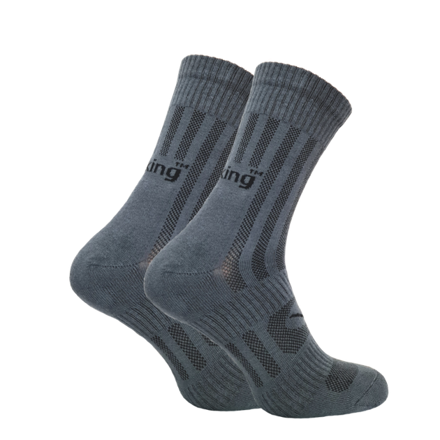 Шкарпетки Trekking MidLight унісекс L (44-47 розмір) темно-сірі - Фото 1 Шкарпетки Trekking MidLight унісекс L (44-47 розмір) темно-сірі - зображення 1