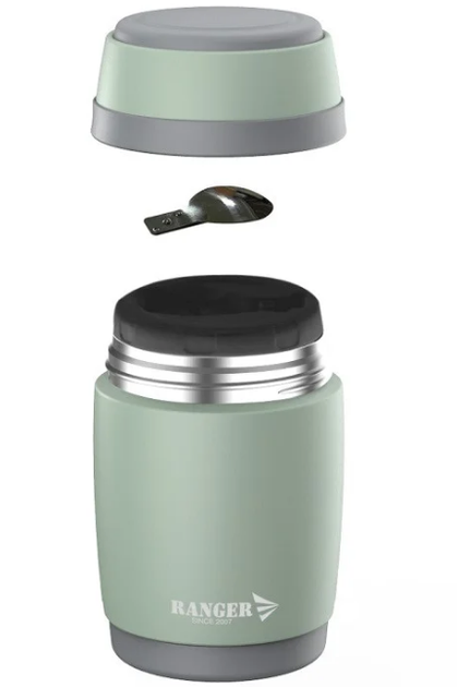 Термос харчовий Ranger RA 9923 Expert Food 500 мл Grey - зображення 3