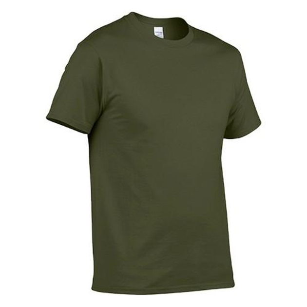 Тактическая футболка Flas-3; XL/54р; Микрофибра. Олива. Армейская футболка Флес. Турция. - изображение 2
