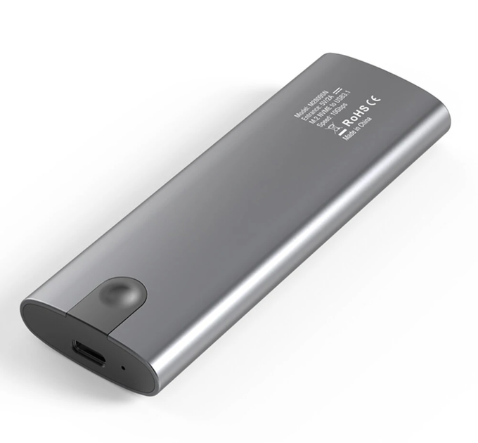Внешний карман Blueendless 2809SN для M.2 SSD NVMe (PCIe) / NGFF (Sata) Type-C USB 3.1 Gen 2 - изображение 3