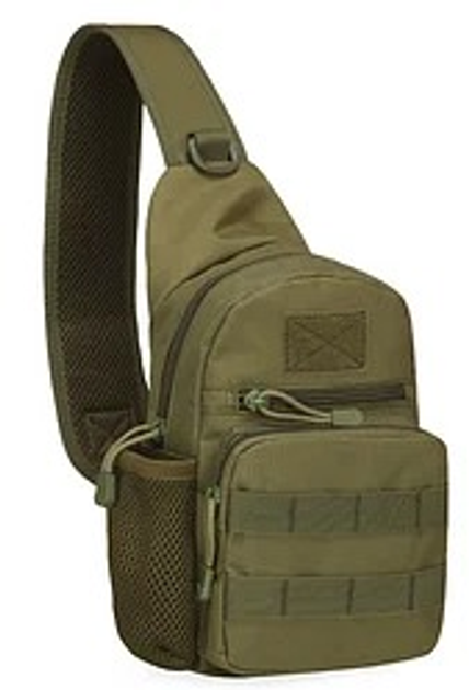 Тактическая, штурмовая, военная, городская сумка ForTactic Хаки (st2752) - изображение 1