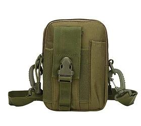 Сумка тактическая поясная, наплечная сумочка, органайзер, подсумок TacticBag Олива (st2808) - изображение 1
