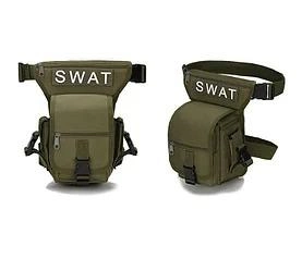 Стегновий поясна сумка Swat Хакі (st2776) - зображення 1