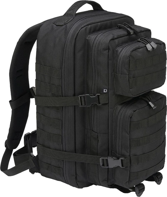 Рюкзак тактический Brandit US Cooper large 40 л Black (8008-2-OS) (4051773045305) - изображение 1