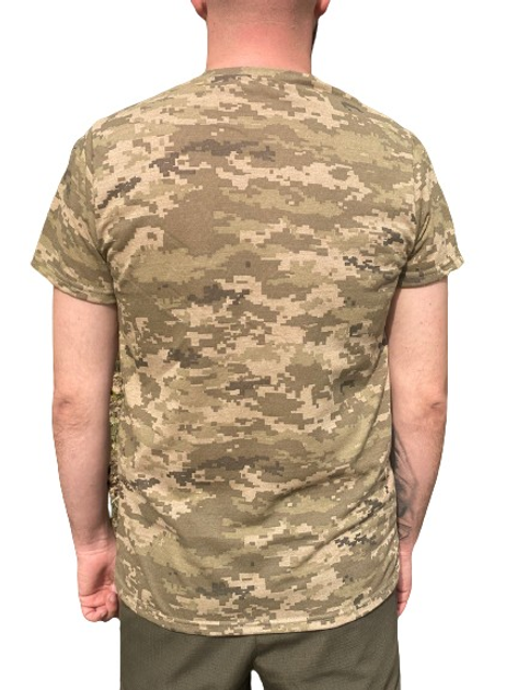 Футболка пиксельная, летние военные футболки для армии 100% хлопок M  - изображение 2