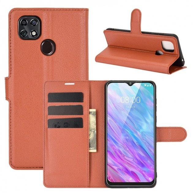 Чехол-книжка Litchie Wallet для ZTE Blade 20 Smart Brown – фото, отзывы ...