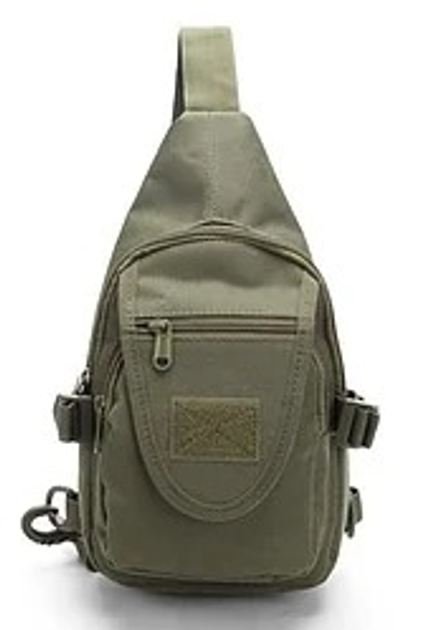 Тактическая,городская сумочка через плечо ForTactic Хаки (st2797) - изображение 1