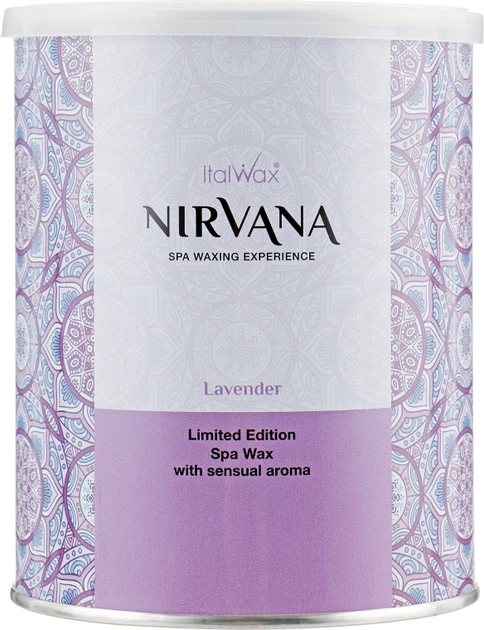 Воск теплый для депиляции "Лаванда" - ItalWax Nirvana Limited Edition Spa Wax Lavender 800ml (752906-27679) - Фото 1 Воск теплый для депиляции "Лаванда" - ItalWax Nirvana Limited Edition Spa Wax Lavender 800ml (752906-27679) - изображение 1