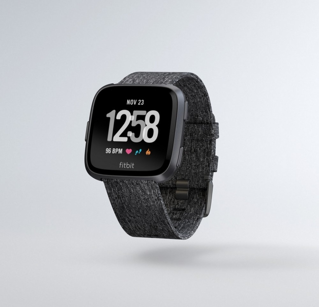 Fitbit versa special edition watch online fb505bkgy