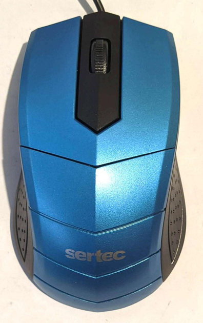 Мышка для ПК "Sertec" SM-2202 Blue - изображение 1