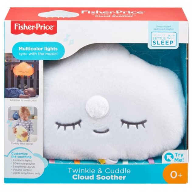 Музична хмарка-нічник Fisher-Price Солодкі сни (GJD44) - зображення 2