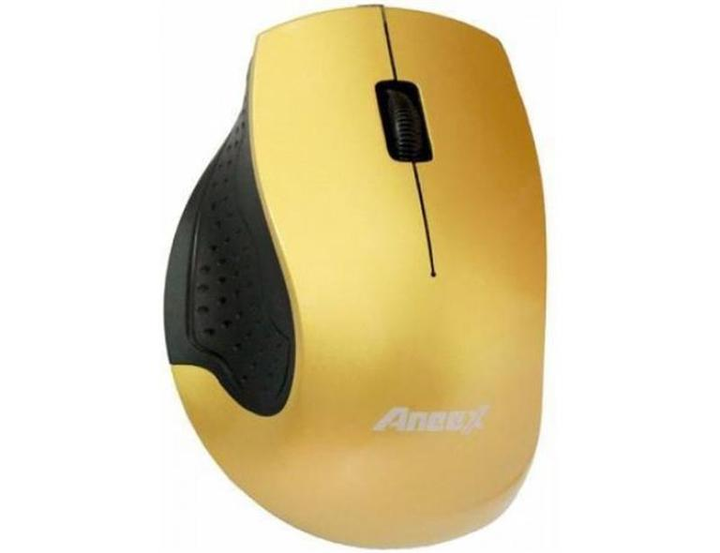 Мышь Aneex E-M656 Gold/Black USB - изображение 1