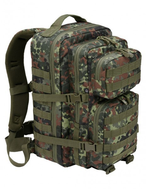 Военный тактический рюкзак Brandit Molle US Cooper Flecktarn камуфляж 40 л - изображение 1
