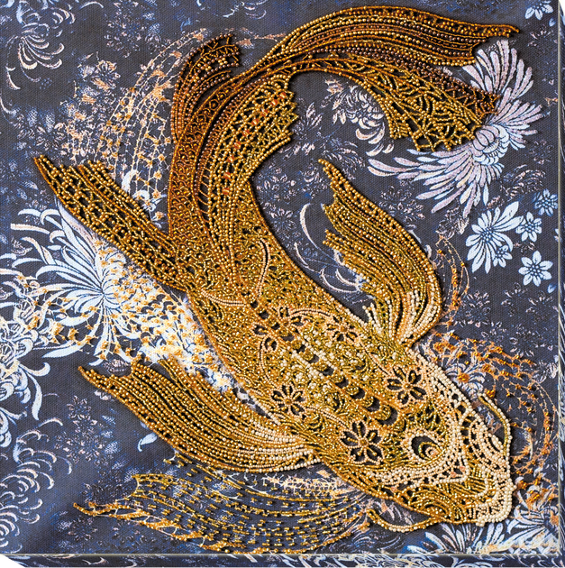 СМ099 Золотая рыбка. Схема для вышивки бисером. ТМ Батерфляй