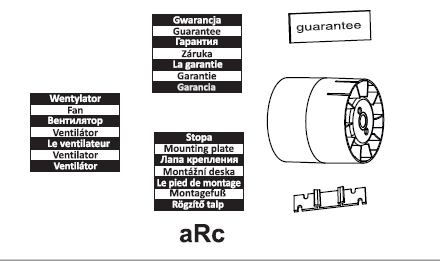 Вытяжной канальный вентилятор AirRoxy aRc 100 S 01-049 - изображение 6