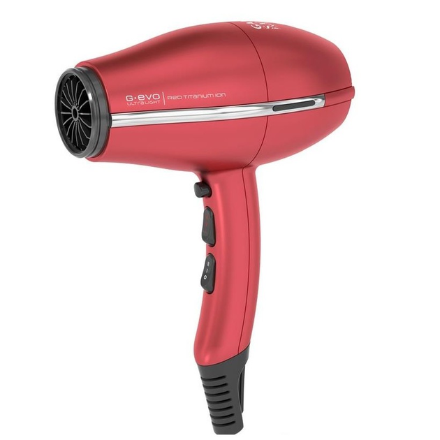 Фен Ga.Ma G-EVO Ultra Light 3800 Red Titanium ION (SH3803/A11.UL3800DC ...