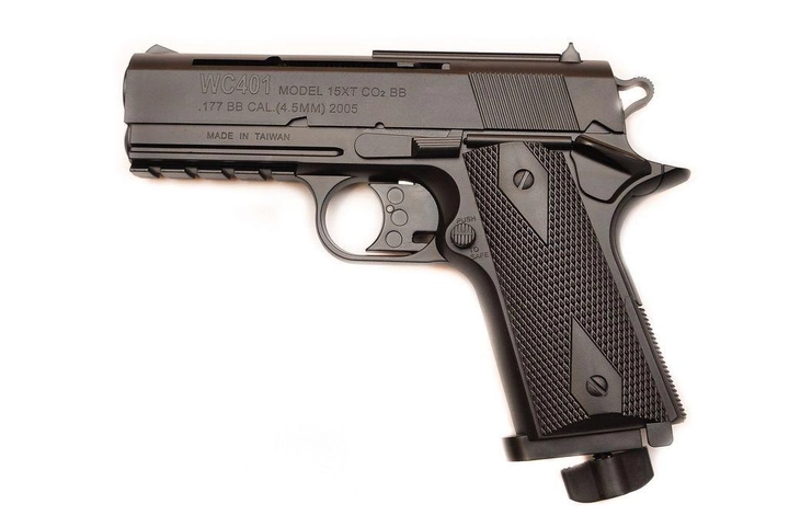Пневматичний пістолет WinGun 401 Colt Defender - зображення 1