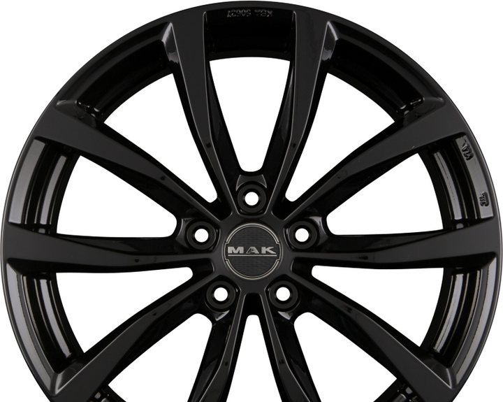 MAK WOLF Gloss Black R17 W7 PCD5x114.3 ET40 DIA66.1 – фото, отзывы ...