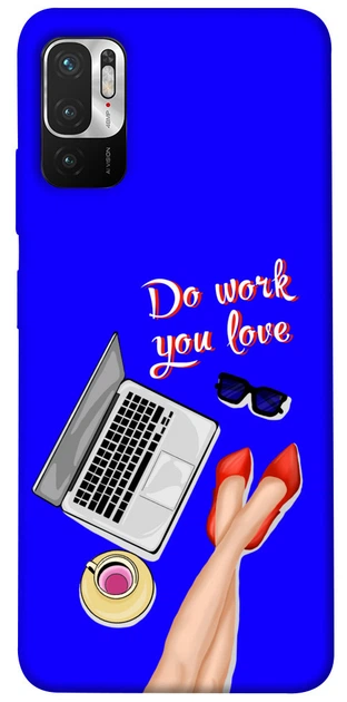 TPU чохол Demsky Do work you love для Xiaomi Redmi Note 10 5G / Poco M3 Pro - Фото 1 TPU чохол Demsky Do work you love для Xiaomi Redmi Note 10 5G / Poco M3 Pro - зображення 1