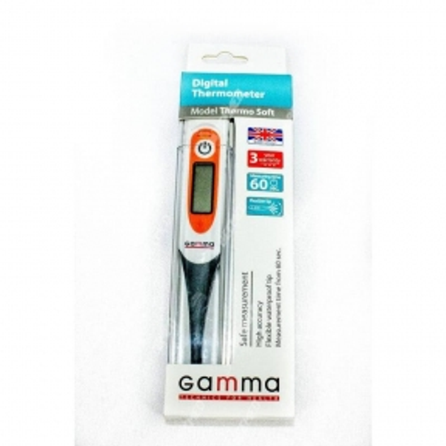 Термометр электронный Gamma Thermo Soft с гибким наконечником гарантия 3 года - изображение 1