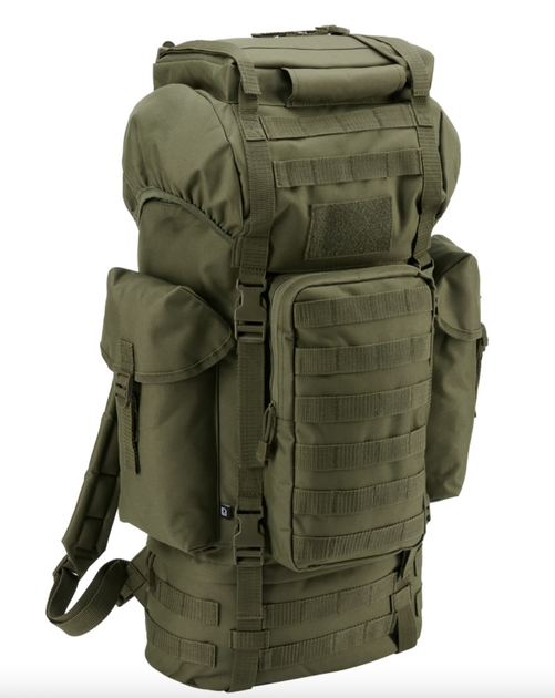 Рюкзак тактичний військовий BRANDIT Combat Molle Olive 65L - изображение 1