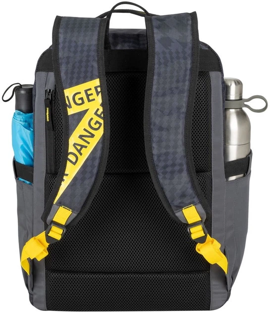 Torba na laptopa RIVACASE 5431 15.6" Grey Camo - obraz 6