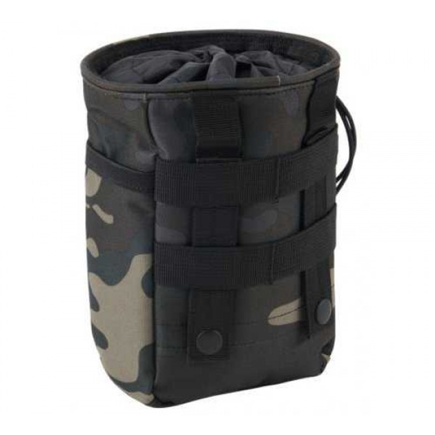 Тактическая Сумка/Подсумок Brandit Molle Pouch Tactical 20 x 13 x 8 см Black Camouflage (8046-4) - изображение 2