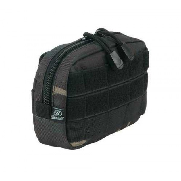 Тактична сумка/підсумок Brandit Molle Pouch Compact 110 х 155 х 40мм Black Camouflage (8048-4) - зображення 1