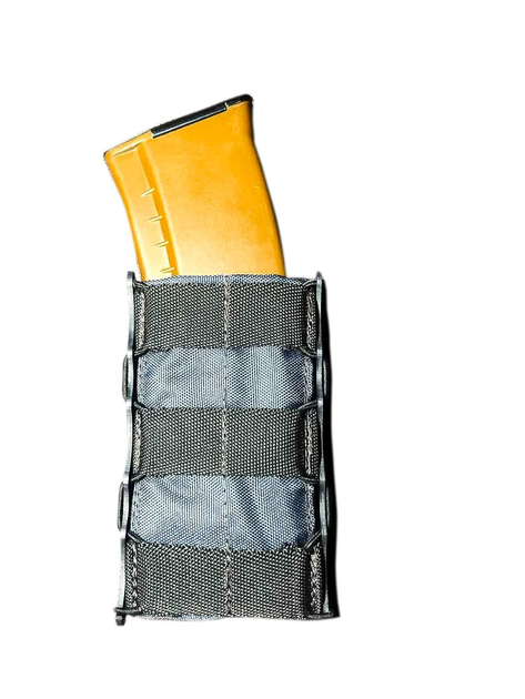 Подсумок под магазин АК Чёрный, одиночный, сумка-подсумок для военных ВСУ MS - изображение 1