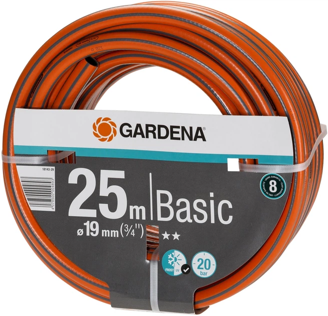 Шланг Gardena Basic д.19 мм (3/4") 25 м (18143-29.000.00) - изображение 2