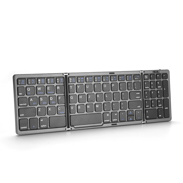 Беспроводная складная клавиатура с цифровым блоком (numpad) Sandy ...
