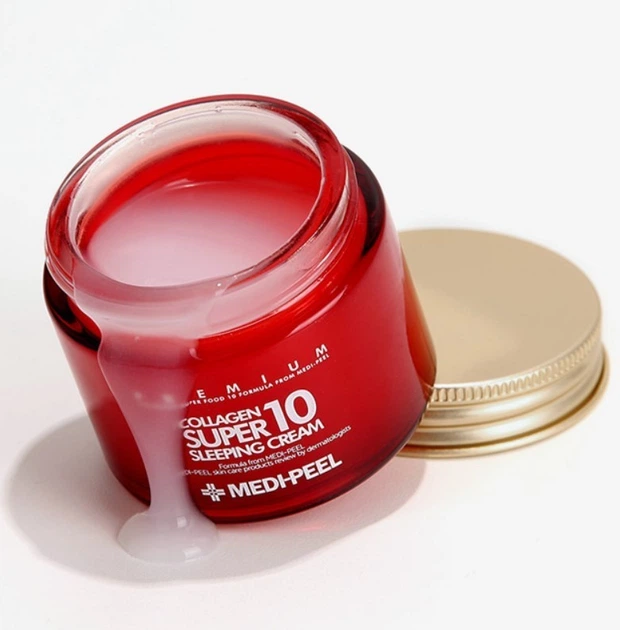 Відновлюючий нічний крем з колагеном Medi-Peel Collagen Super 10 Sleeping Cream 70 мл - зображення 2