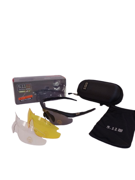 Тактические баллистические очки DAISY X7, очки для военных, в комплекте 4 пары сменных стекол - изображение 1