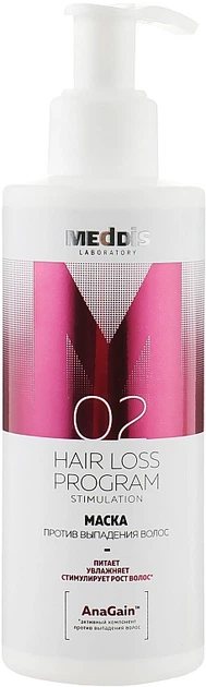 Маска проти випадіння волосся - Meddis Hair Loss 200ml - зображення 3