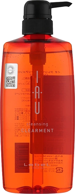 Очищувальний аромашампунь для щоденного догляду - Lebel IAU Cleansing Clearment 600ml (486161-30673) - изображение 3
