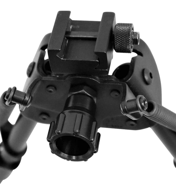 Сошки Harris Bipod S-BRMP (висота 15.2 – 22.9 см, шарнірна база) - зображення 2